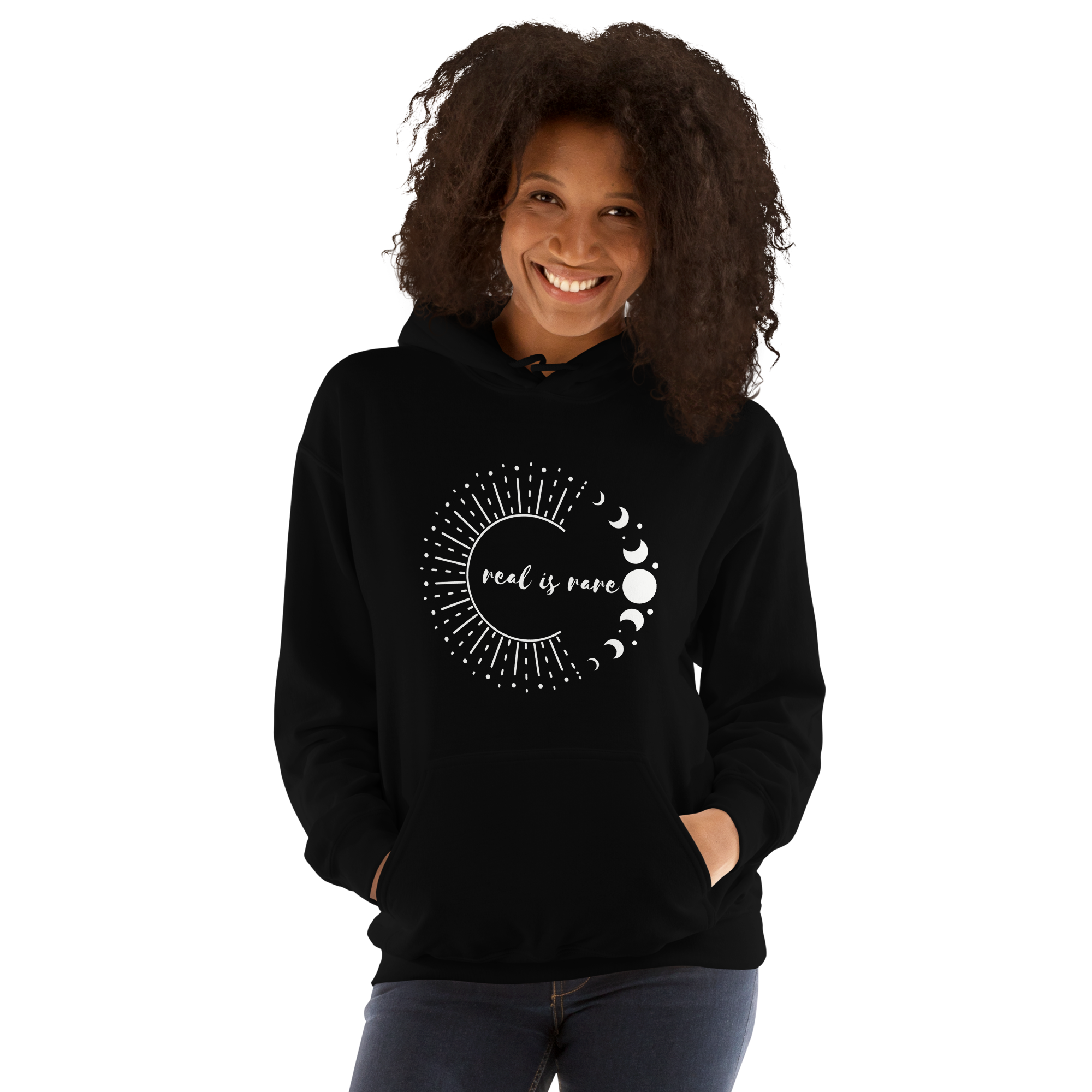 RIR Women's Black Hoodie